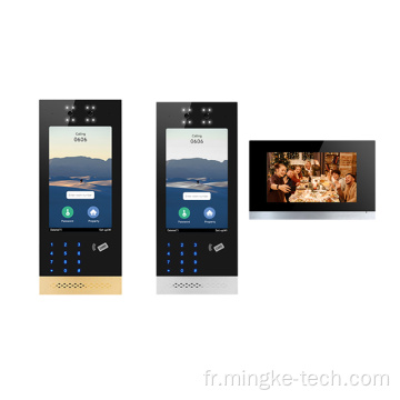 Nouveau design OEM Video Interphone System Vente